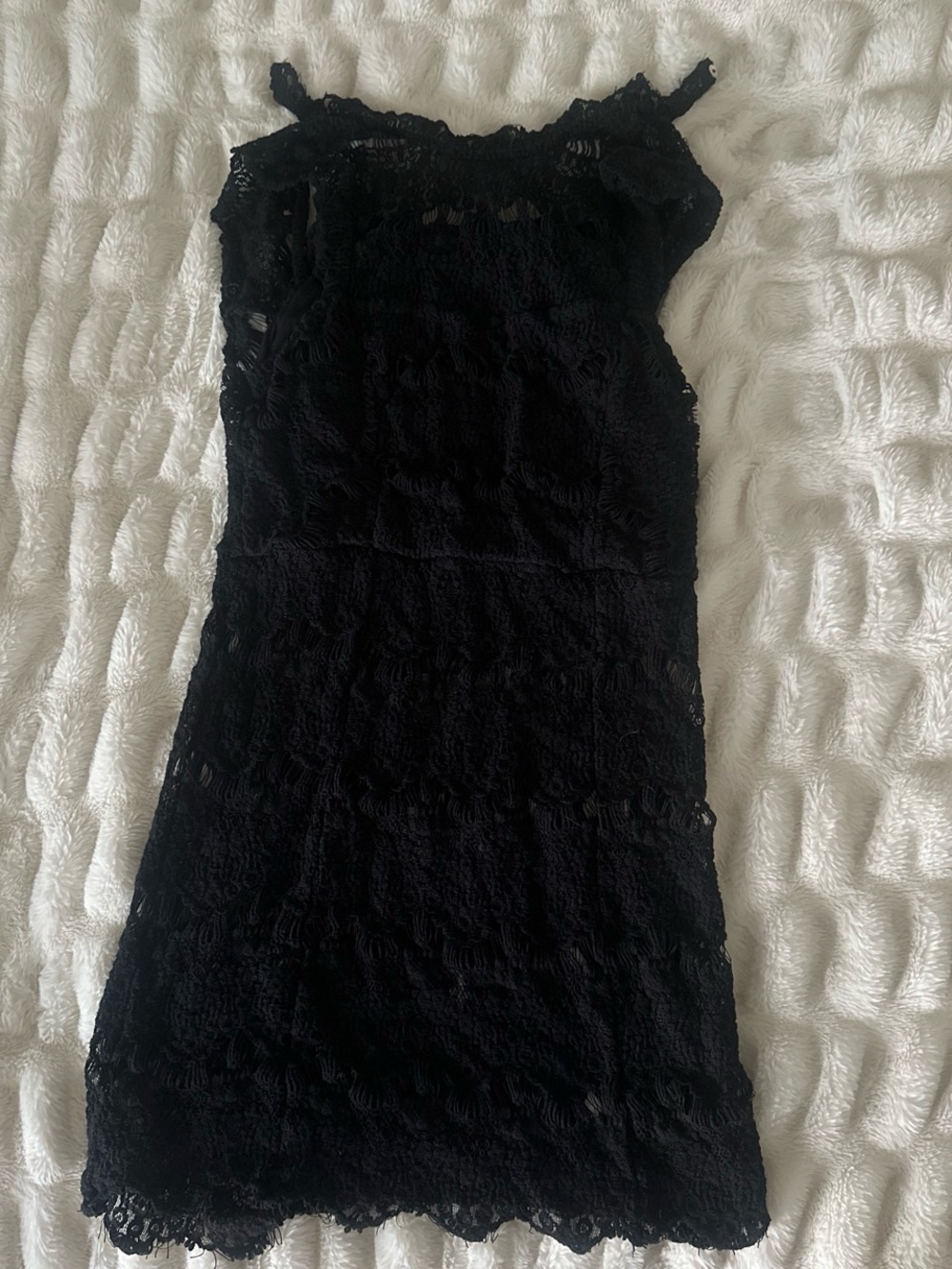 Free People Black Lace Backless Slip Dress - Picture 2 of 4